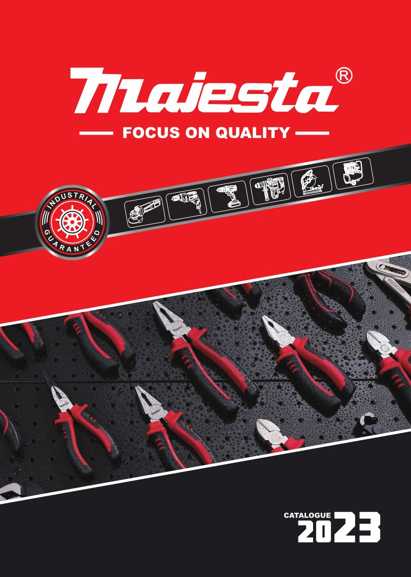 Majesta Tools 产品目录封面